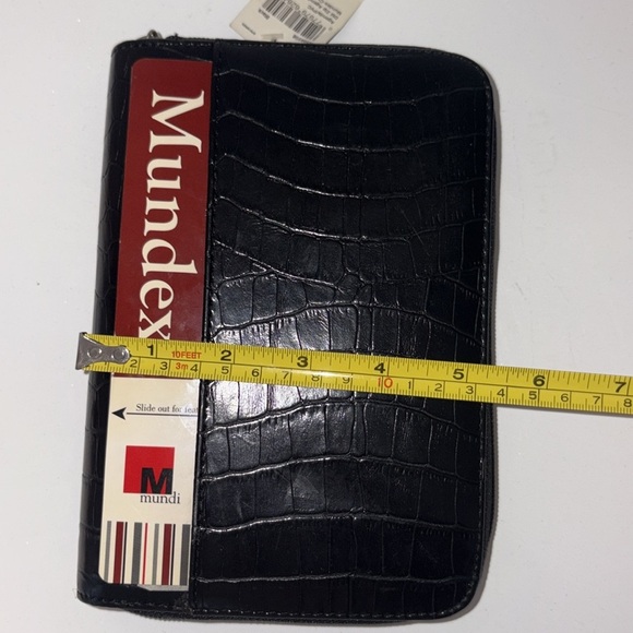 Vintage Mundi Mundex Daily Planner Organizer Wallet NWT - Picture 14 of 14